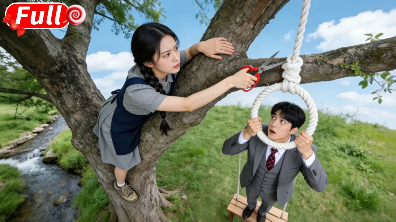 身患絕癥的總裁想要自盡，誰料村丫頭及時出現用剪刀剪斷繩子將他救回！更用神秘醫術治愈頑疾，從此被他捧在心尖寵！#韓劇 #短劇 #爽劇 #甜劇 #愛情劇 #drama