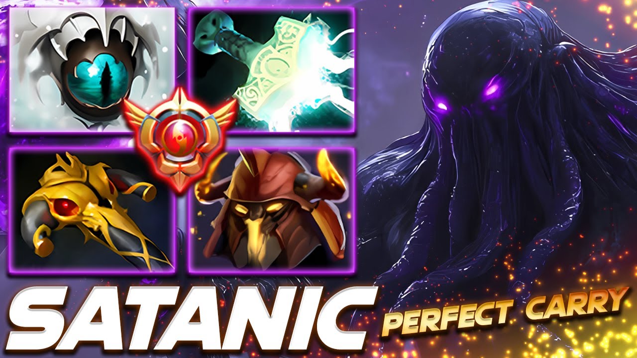 Satanic Faceless Void PERFECT CARRY - Dota 2 Pro Gameplay [Watch & Learn]