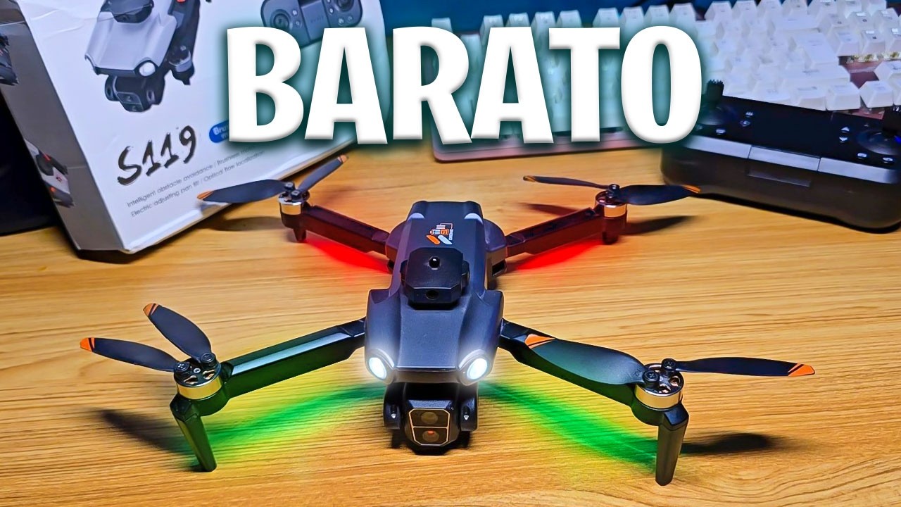 👉 Drone barato de 💲390 pesos 😱 | Review del S119 - Muy BUENO
