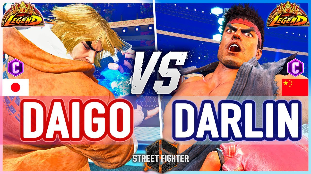 SF6 🔥 Daigo (Ken) vs Darlin (Ryu) 🔥 Street Fighter 6
