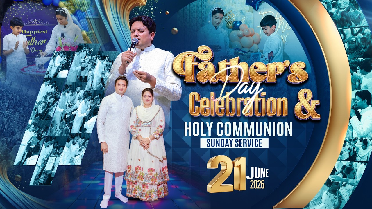 🍷🍞 HOLY COMMUNION SUNDAY MEETING । 21-06-2026 🍷🍞 #live ‪@AnkurNarulaMinistries #holycommunion  ​