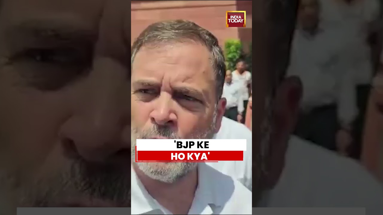 'BJP Ke Ho Kya?' Rahul Gandhi's Sharp Exchange Over Police Action Goes Viral #rahulgandhi #congress