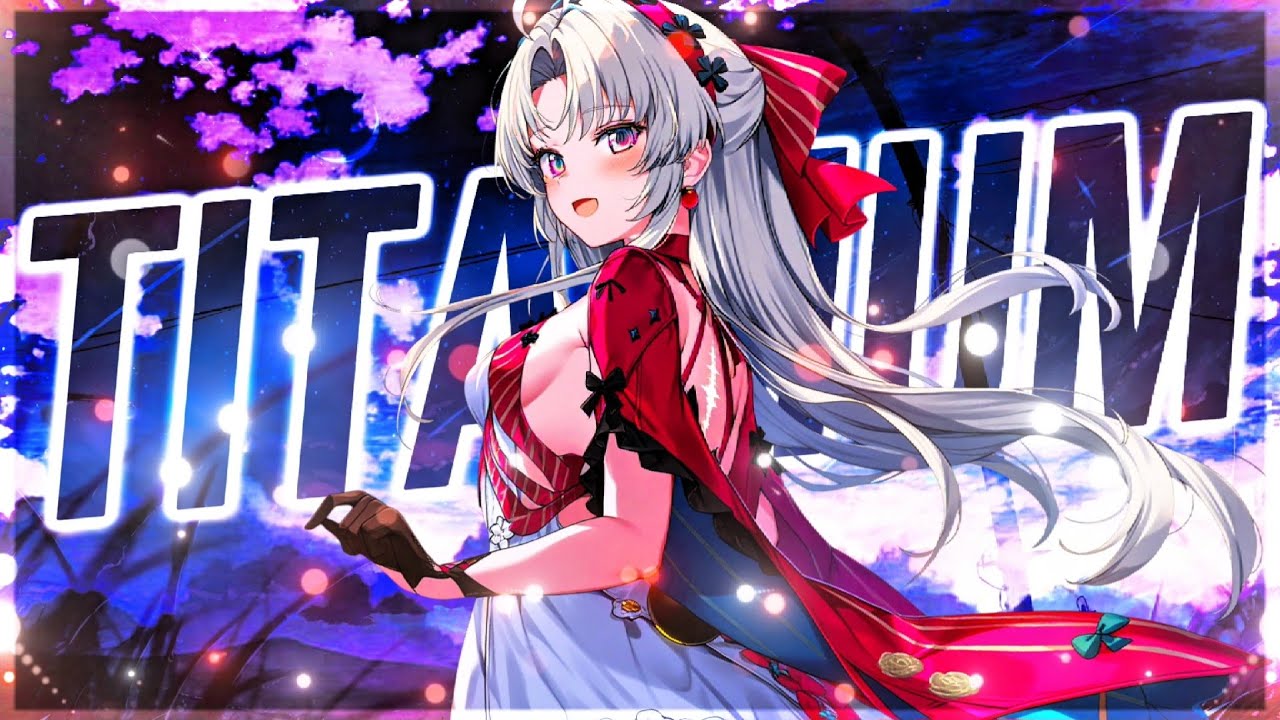 Nightcore - Titanium (Female Cover) (Lyrics)