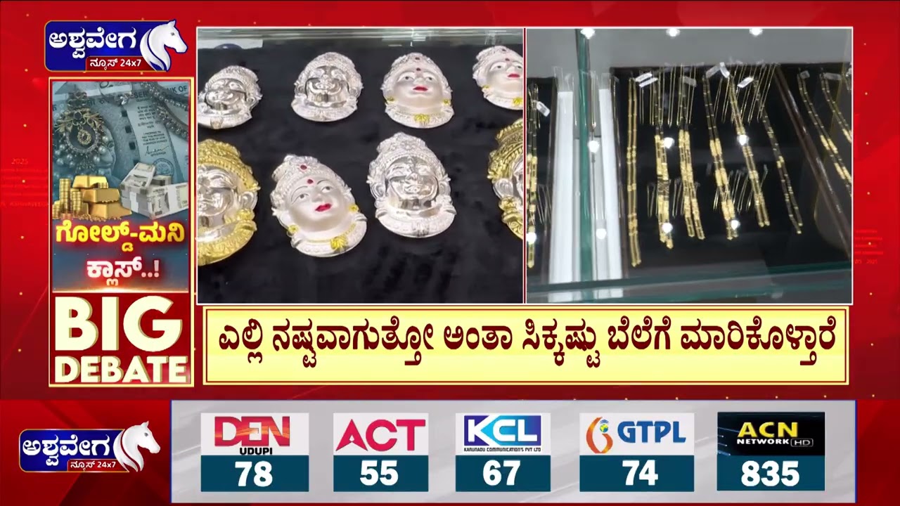 ಮನೇಲಿ ದುಡ್ಡು ಇಟ್ಕೊಳ್ಳೋಕೆ ಆಗ್ತಾ ಇಲ್ಲ  | Gold Price Hike & Fall Explained | Where Is Your Money Safe?