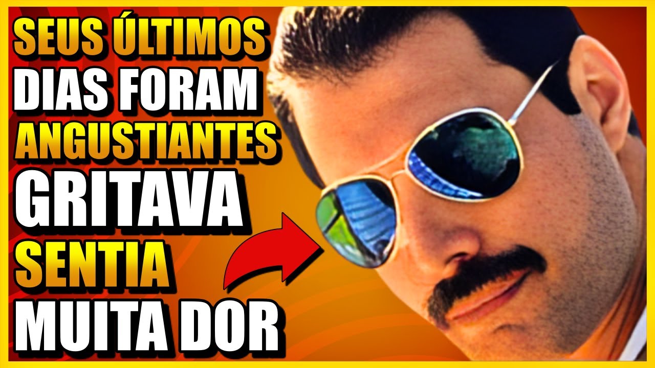 🎤 AS ÚLTIMAS PALAVRAS DE FREDDIE MERCURY: O QUE ELE REALMENTE DISSE 🎼 #freddymercury #queen