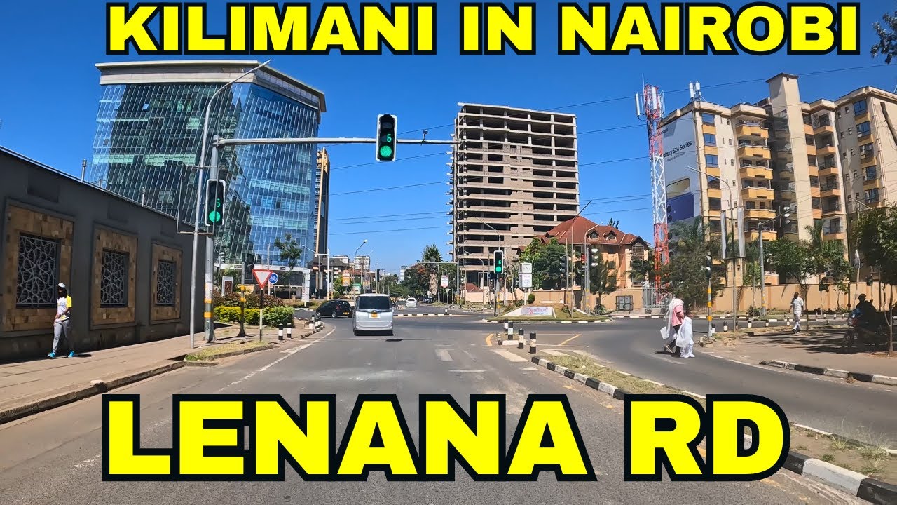 How Lenana Rd Looks in 2024 | Nairobi Kilimani is Changing