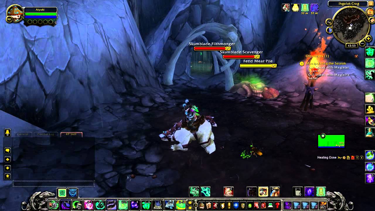 Manipulating the Saurok Quest - World of Warcraft Patch 5.2