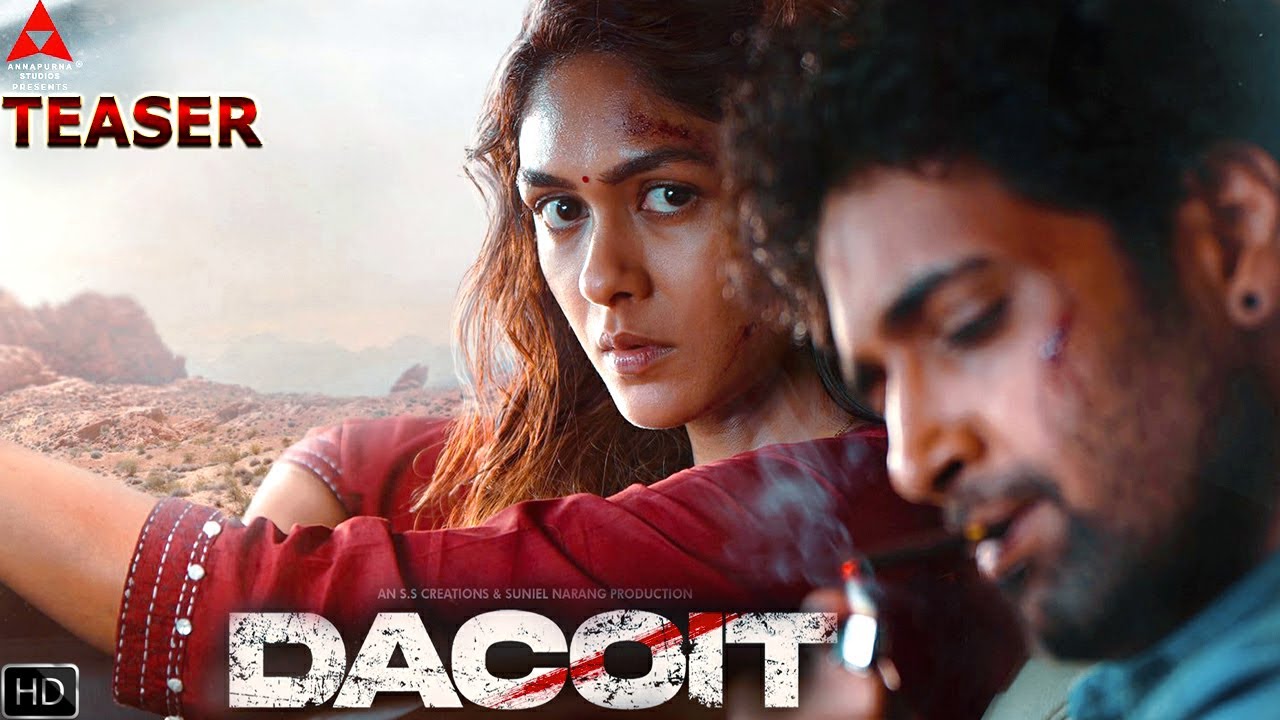 Dacoit Fire Glimpse - Adivi Sesh Mrunal Thakur Shruti Hassan In Cinemas December 2025