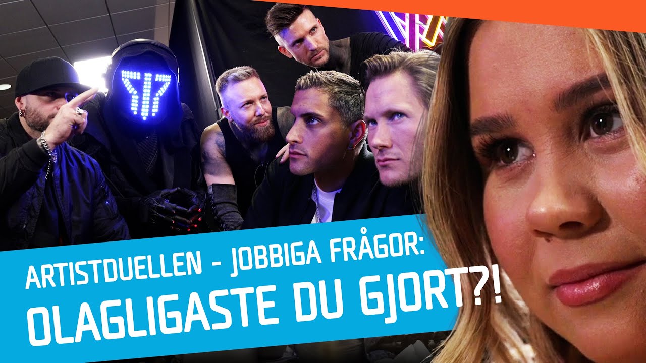 Mello 2024: ARTISTDUELLEN - Jobbiga frågor i Mellopong!