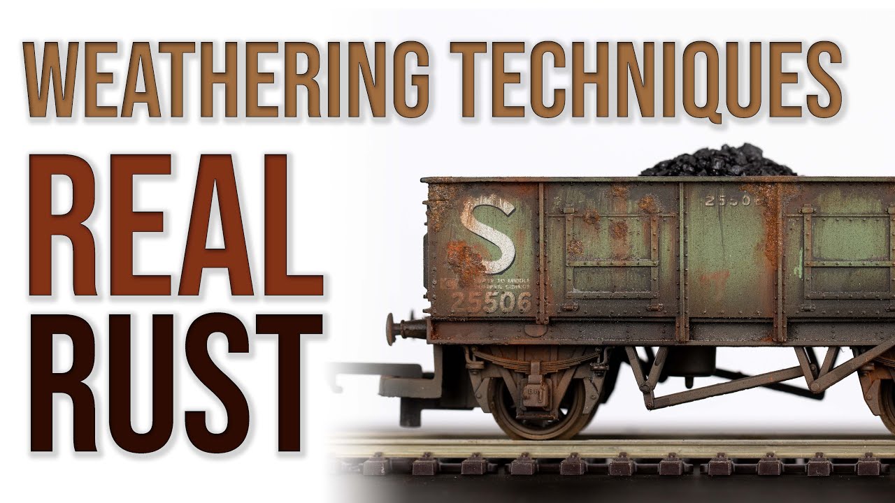 Weathering Model Railway | Adding Real Rust to Your Wagons