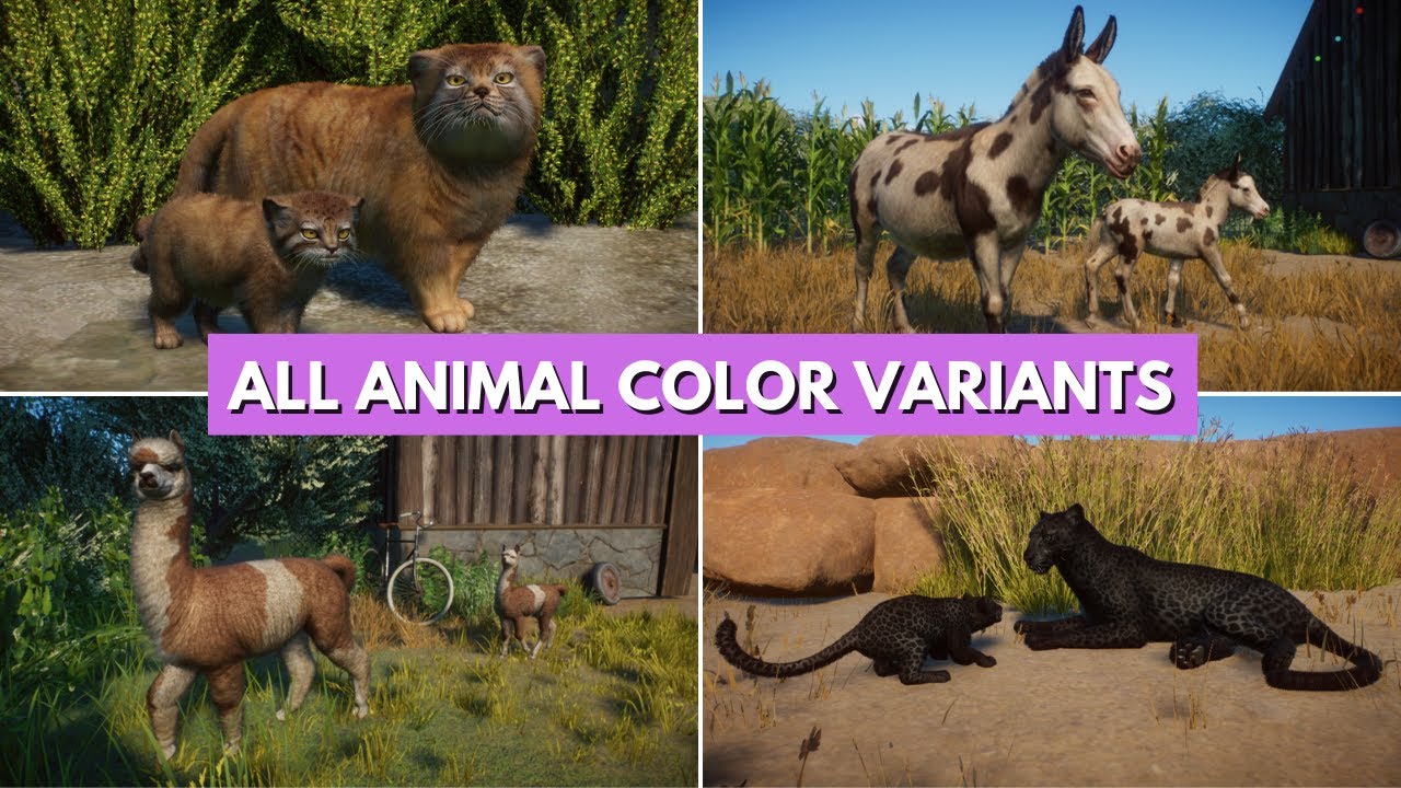 Planet Zoo: ALL COLOR VARIANTS (2025)