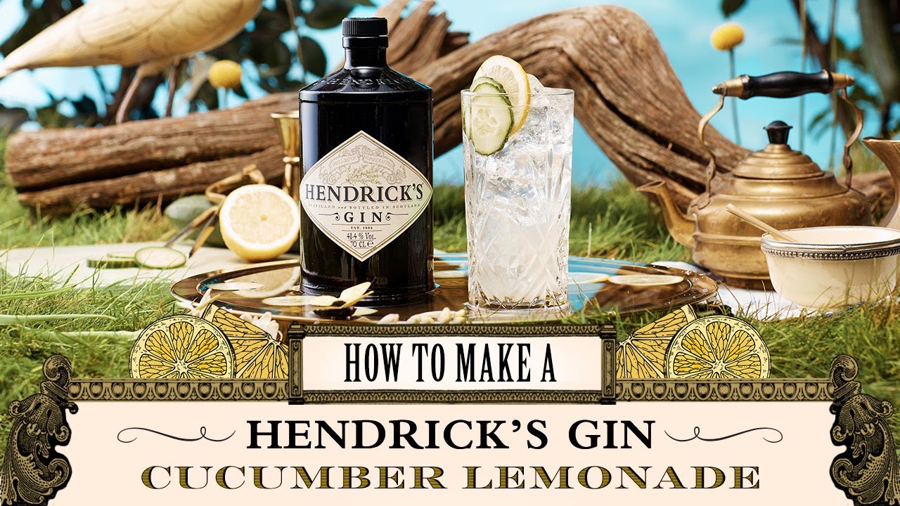Teach yourself how to make a&nbsp;delicious&nbsp;HENDRICK'S GIN Cucumber Lemonade
