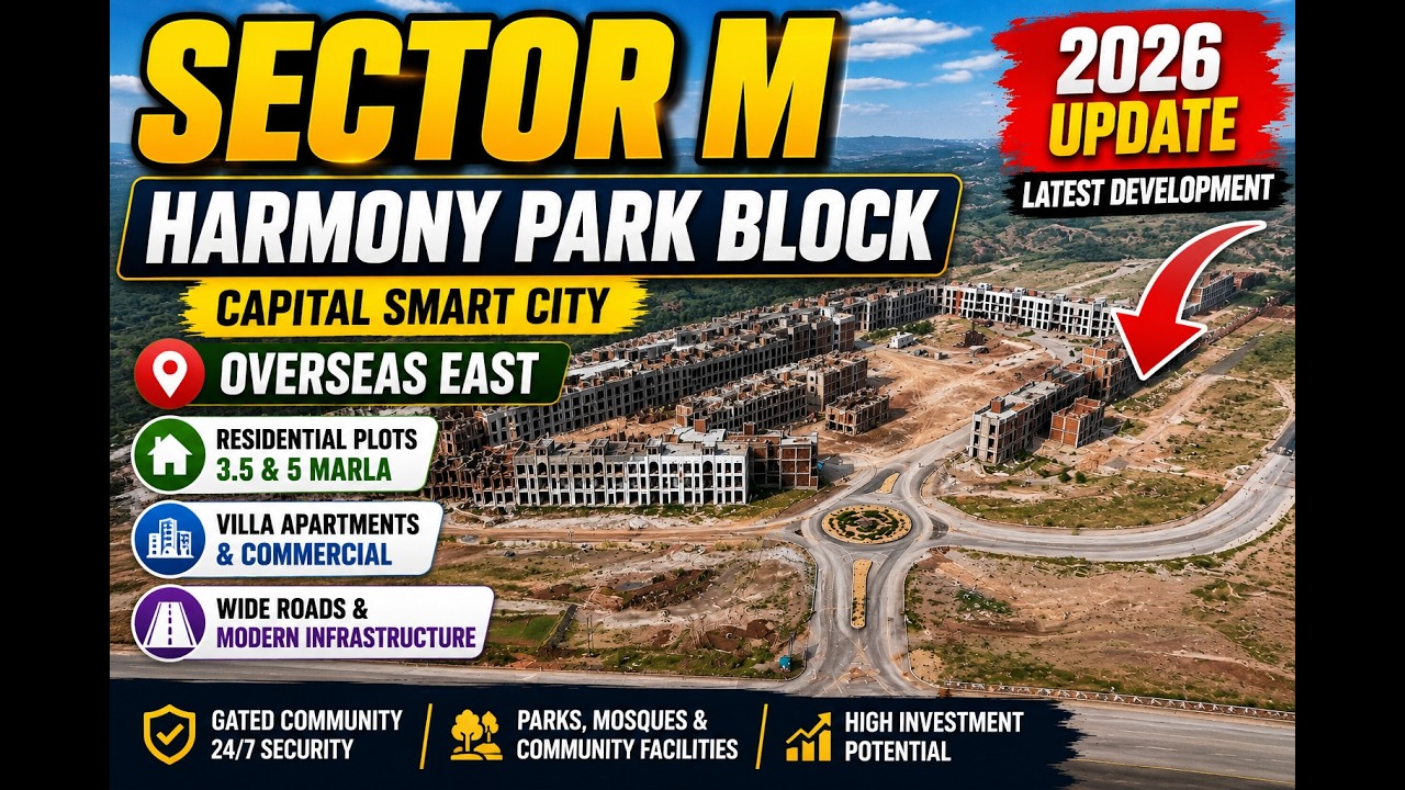 Capital Smart City Sector M (Villa Apartments) Latest Development Update 2026