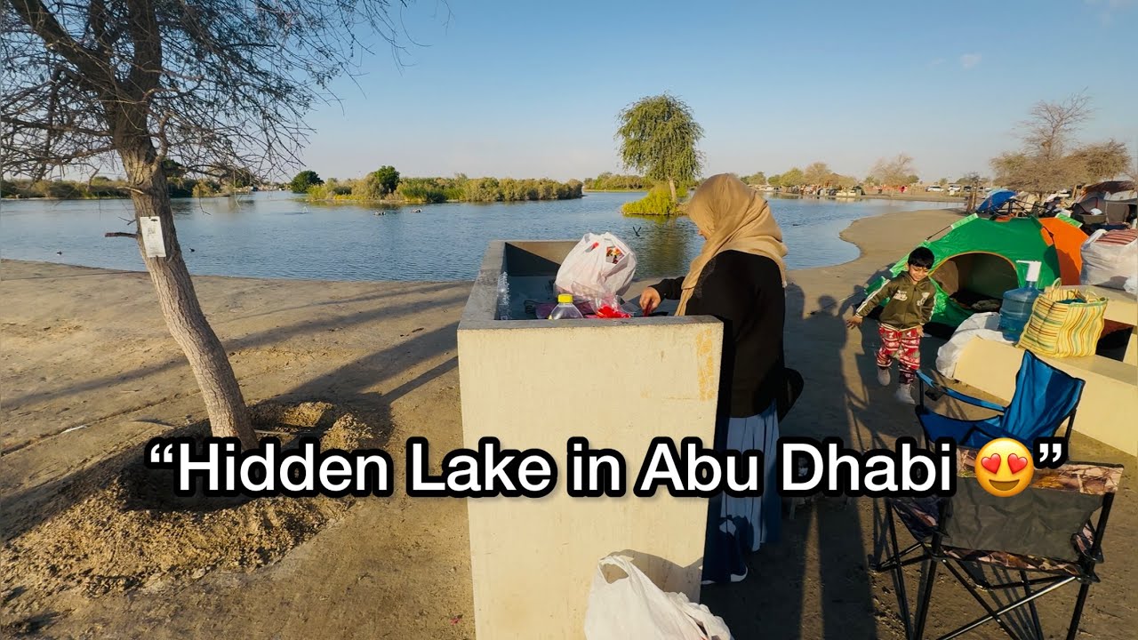 “Al Wathba Lake Camping | Peaceful Desert Lake Vibes | Abu Dhabi Camping Vlog” | uae