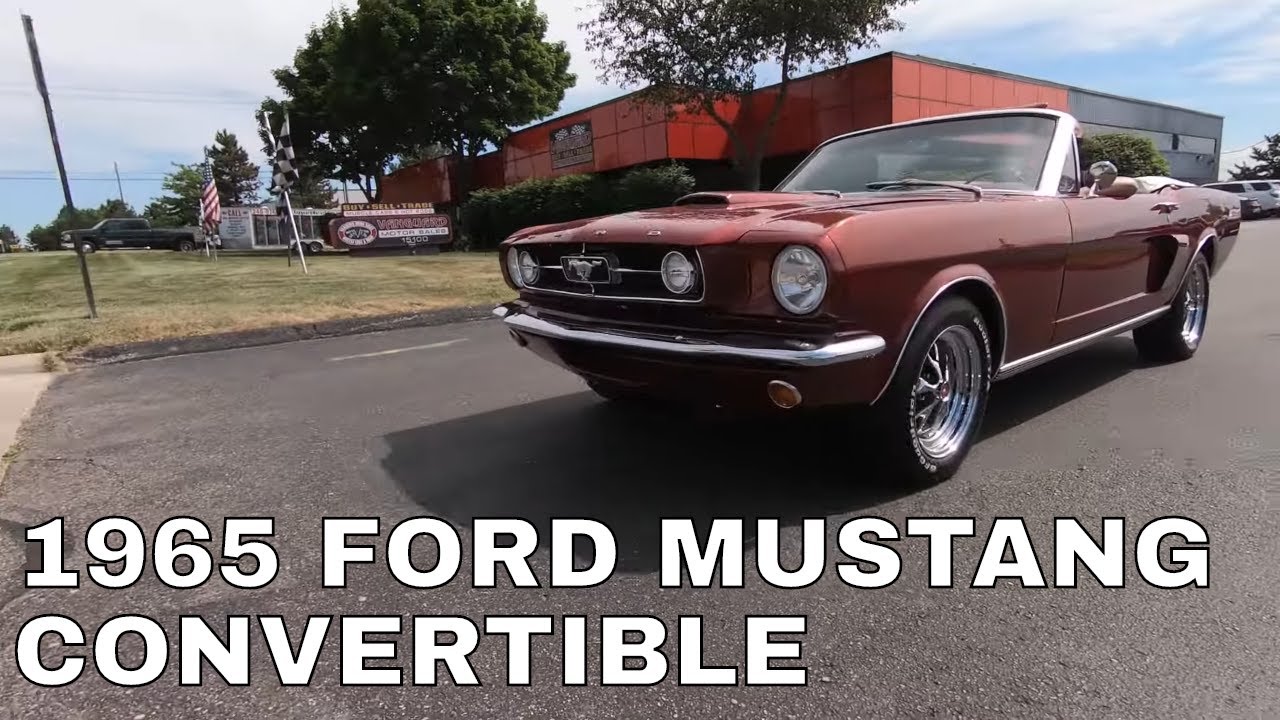 1965 Ford Mustang Convertible For Sale