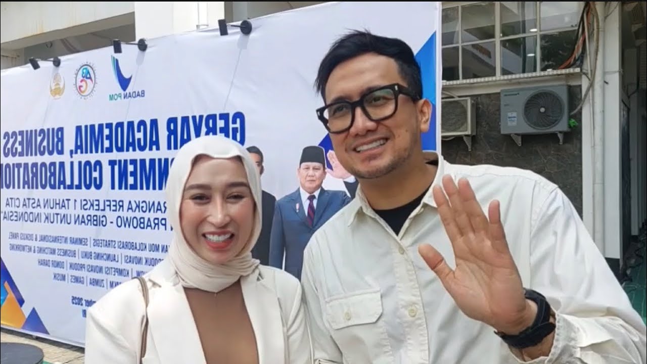 🔴HOTNEWS! DR REZA GLADYS DAN SUAMI IKUT SERTA PARTISIPASI ACARA BPOM, BENTUK SUPPORT DAN EDUKASI⁉️