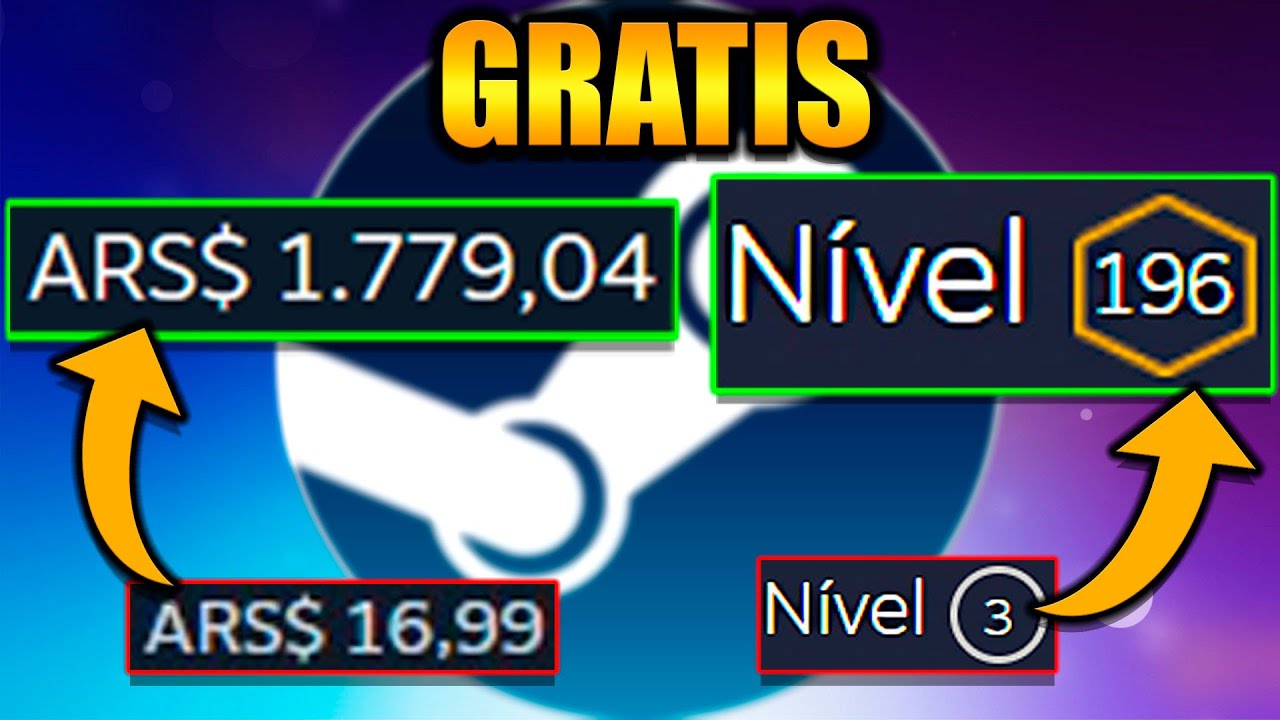 ✅COMO SUBIR DE NIVEL Y GANAR DINERO EN STEAM GRATIS🤑 2023 - *f&aacute;cil y r&aacute;pido*