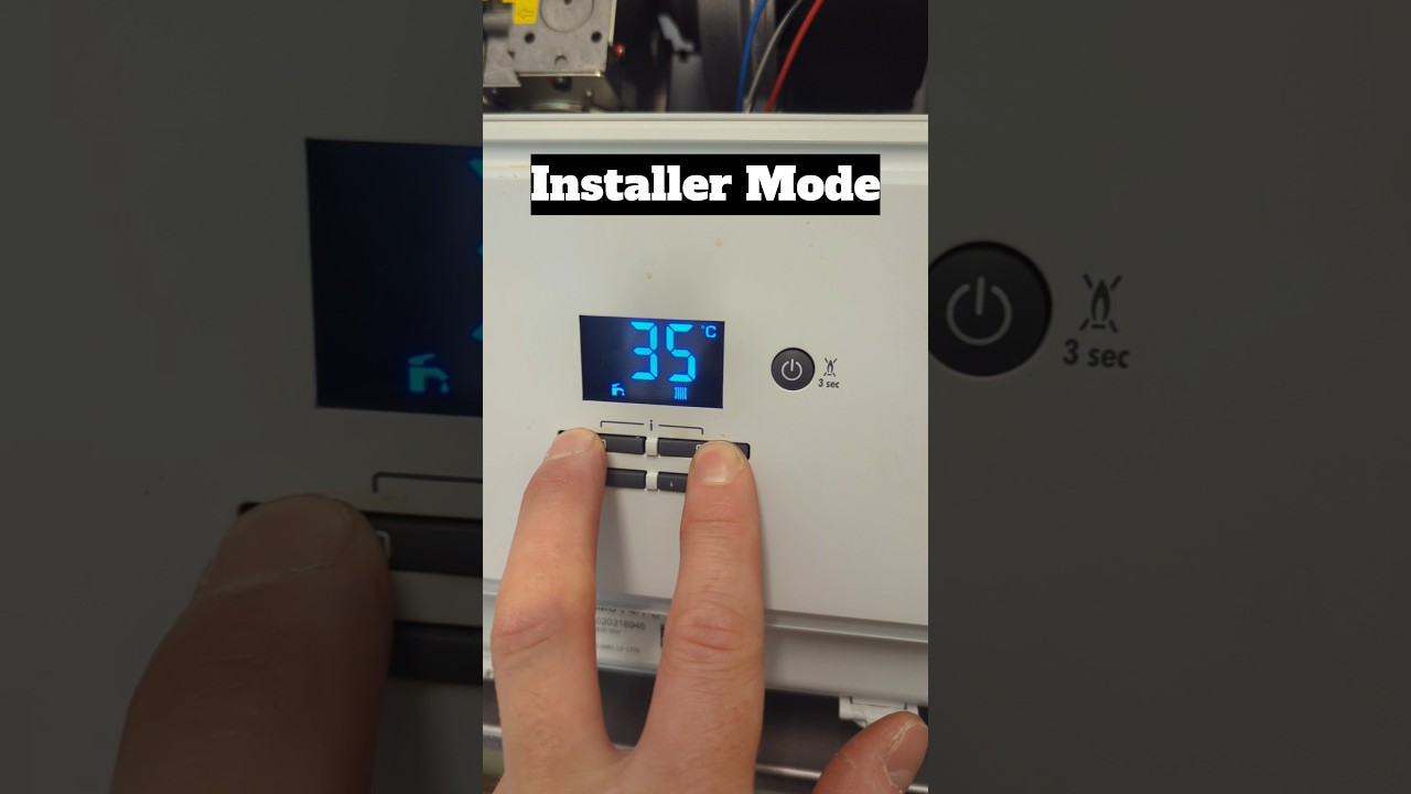 Vaillant EcoTec Sustain. Purge. High and Low service mode #gas #trainee #boiler #service #plumber