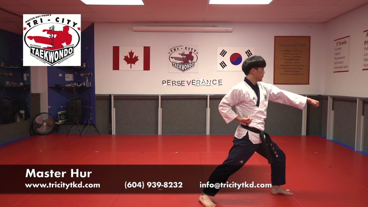 Poomsae: Yellow Belt Pattern for Tigers (#1-10)