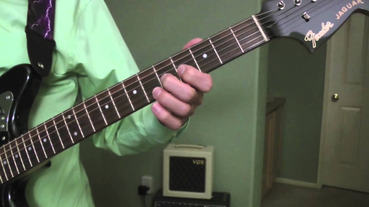 Pink Panther Guitar Lesson (part 1)