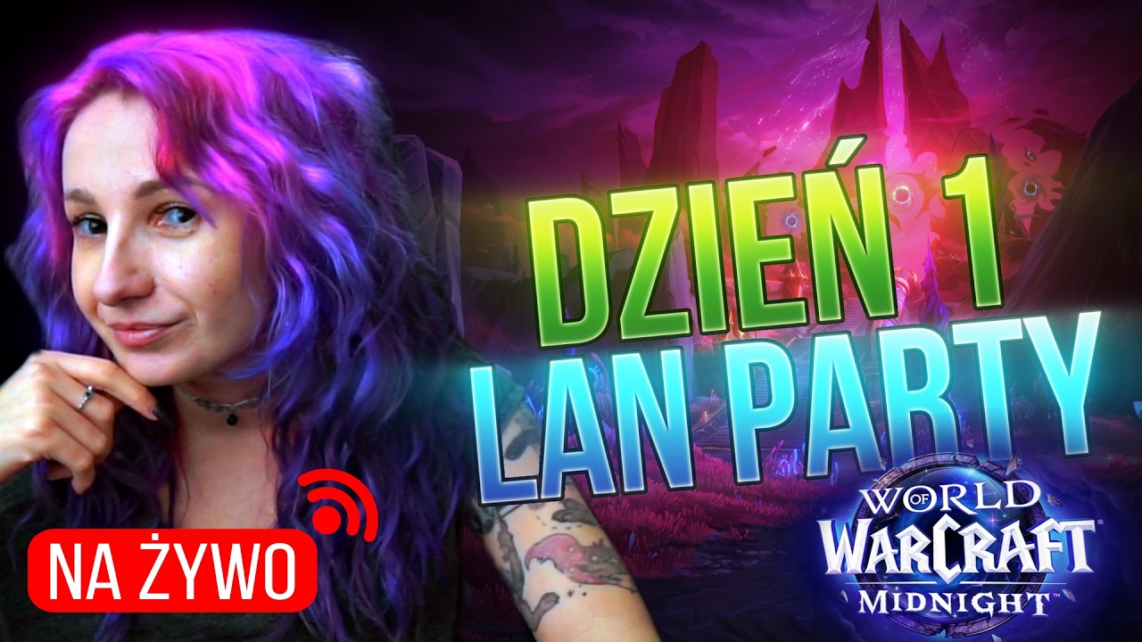 LAN Party na Start Sezonu 1 | Poradniki do Raid&oacute;w dostępne na Kanale |Dzień 1