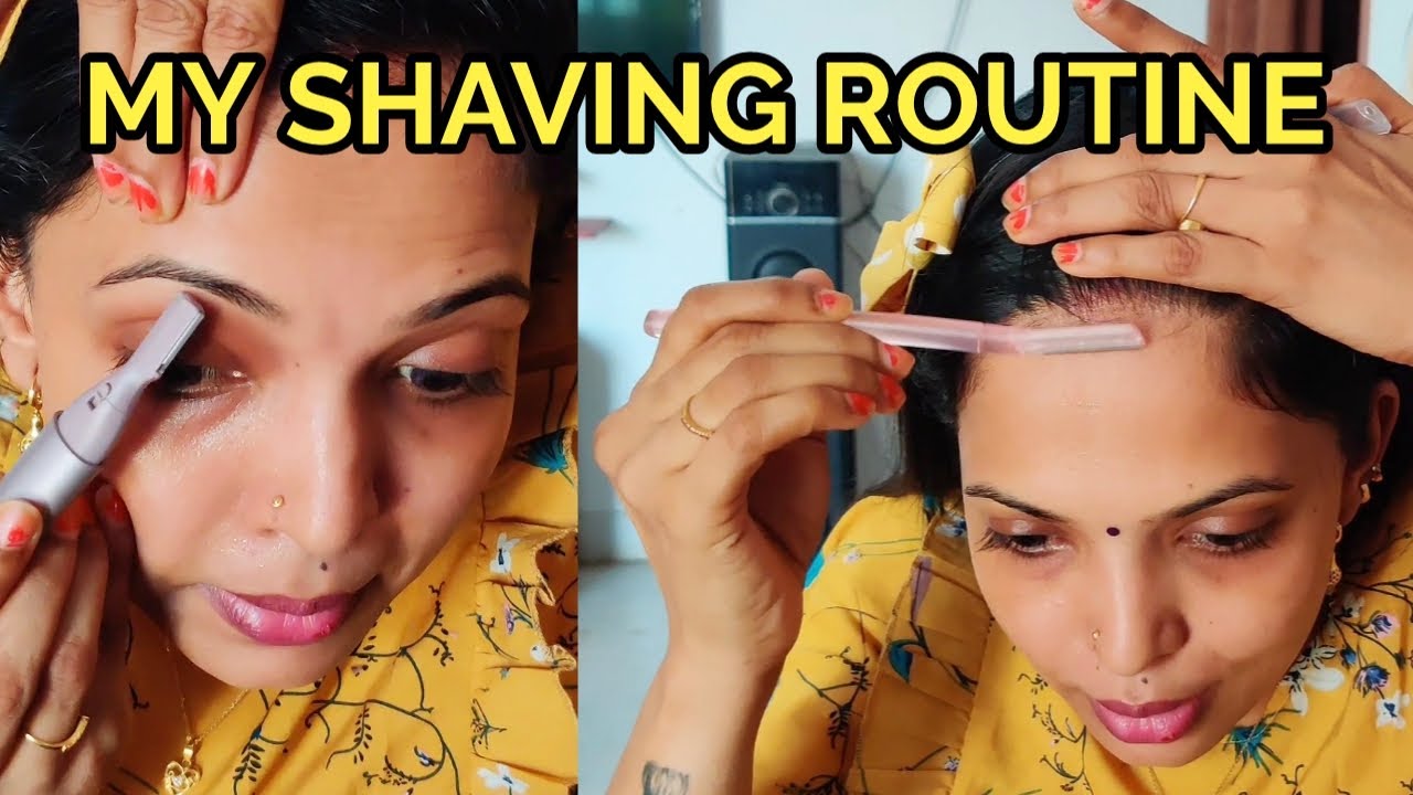MY SHAVING ROUTINE |painless hair removal|mycarmesi|kannan❤️bhagavathy