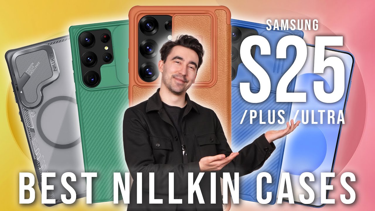 Лучшие чехлы NILLKIN для Galaxy S25/S25+/S25 Ultra
