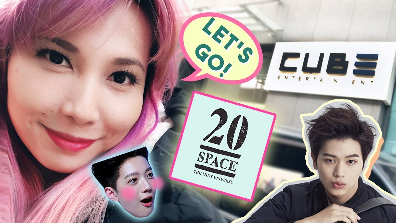 GOING TO CUBE ENTERTAINMENT BUILDING AND 20 SPACE CAFE