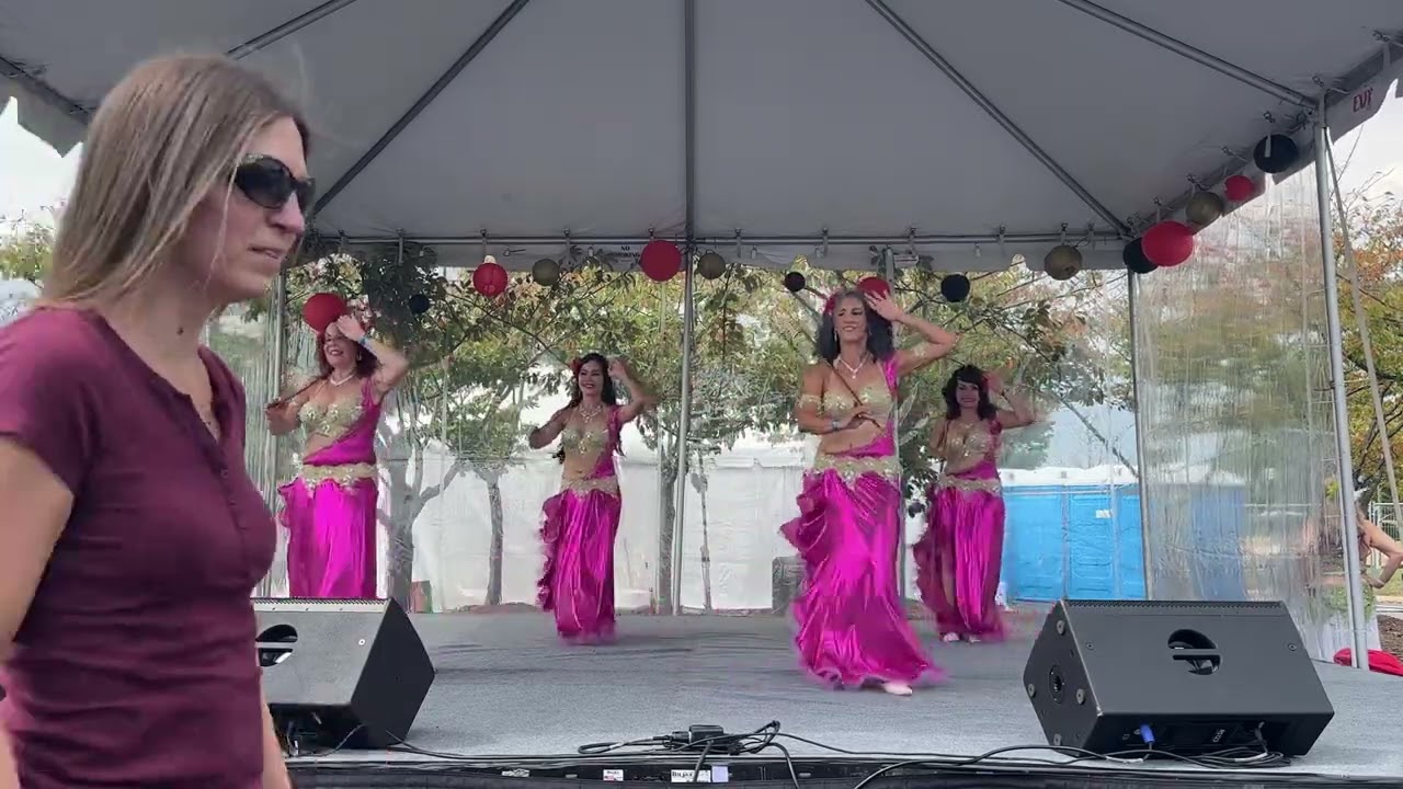 Raqs el Hob performing at US Asian Festival September 2025 Performing Cane Dance 