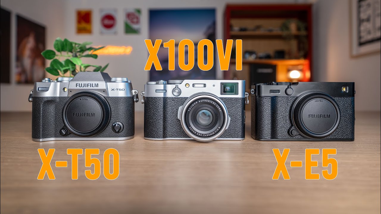 Fujifilm X T50 против X E5 против X100VI — какую камеру Fuji купить в 2025 году?