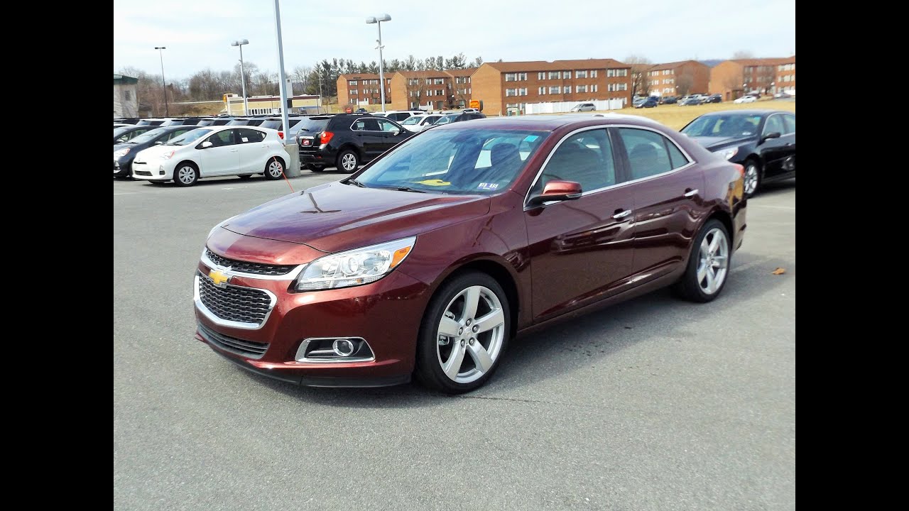 2015 Chevy Malibu LTZ Turbo Start Up, Full Tour and Review