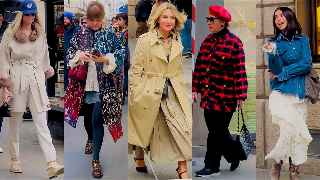 Milan Spring 2025 Street Style: Luxury Meets Iconic Casual Fashion 🌹🌸🌺🌷