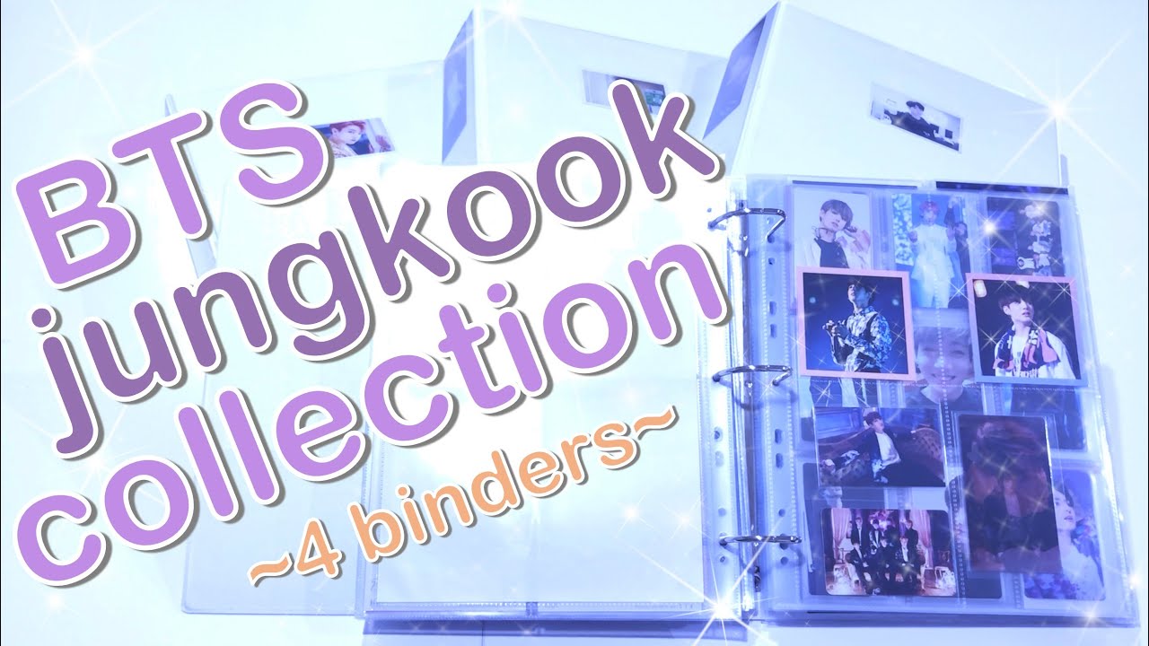 ~ BTS Jungkook Photocard Collection 2022 ~ 4 binders