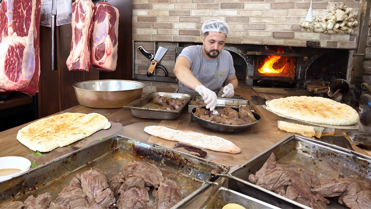 Самое вкусное мясное блюдо в мире! Турецкая уличная еда