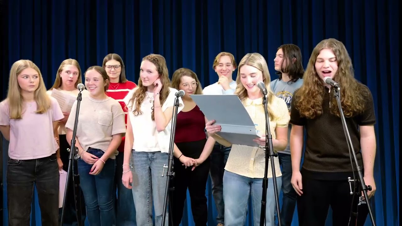 SYAA visits the KEDM Studios to perform 