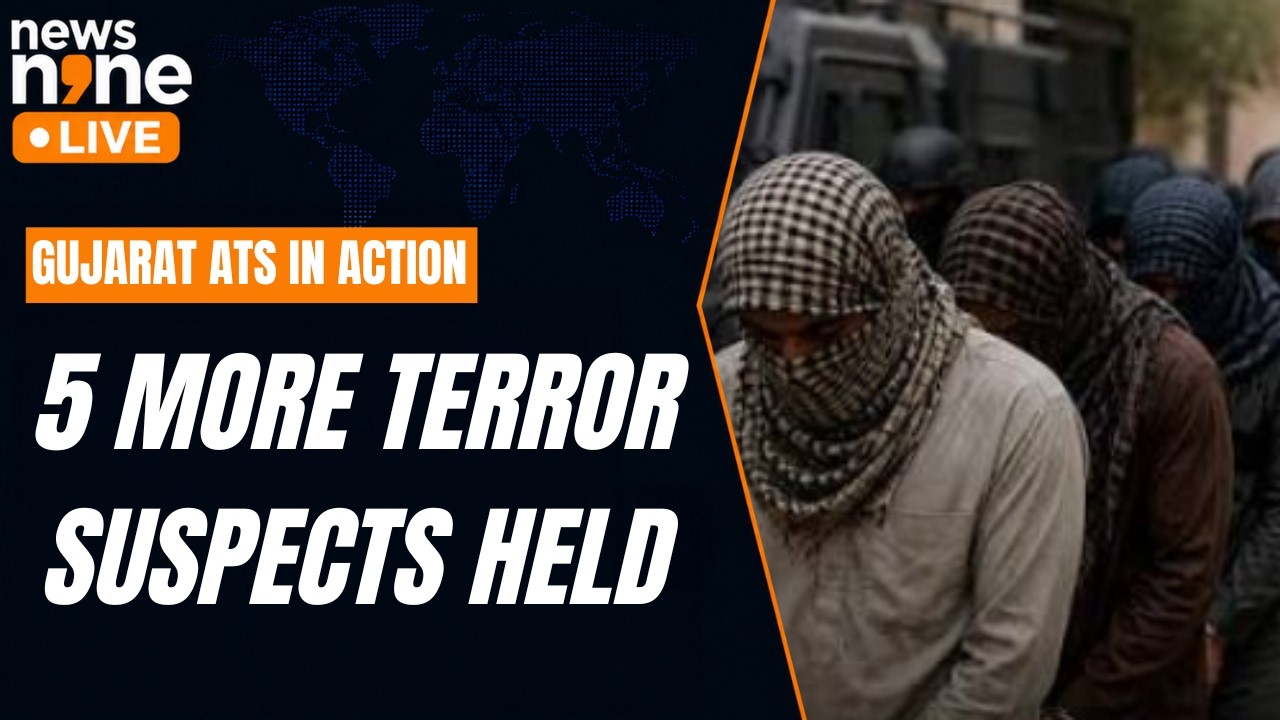 ATS Expands Jaish Probe, 5 More Arrested From Gujarat | Total Held Reaches 13 | News9