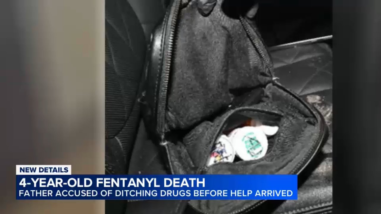 Father accused of ditching drugs before 4-year-old child's death from fentanyl poisoning