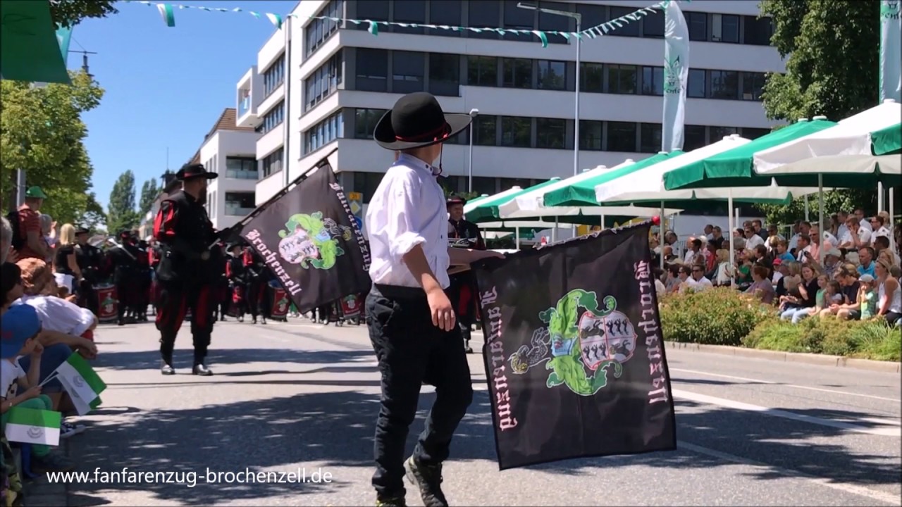 Fanfarenzug Brochenzell Seehasenfest Umzug 2017