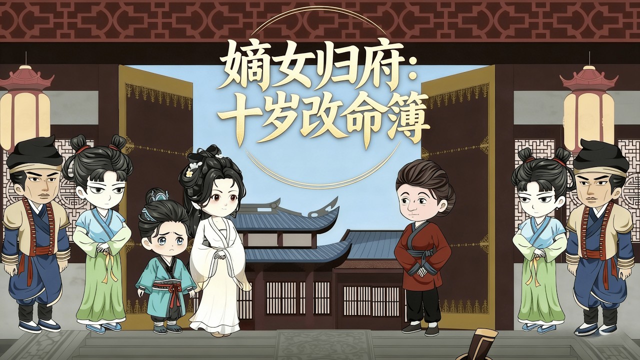 【沙雕漫 | 嫡女歸府：十歲改命簿】相士斷言：陸昭昭活不過十歲。她九歲那年，把自己斷掉的命線一根根系回去。系完最後一根，她咳了口血，抬頭看著侯府上空快要散盡的氣運金龍：我的命續上了，你們的，我也能續。