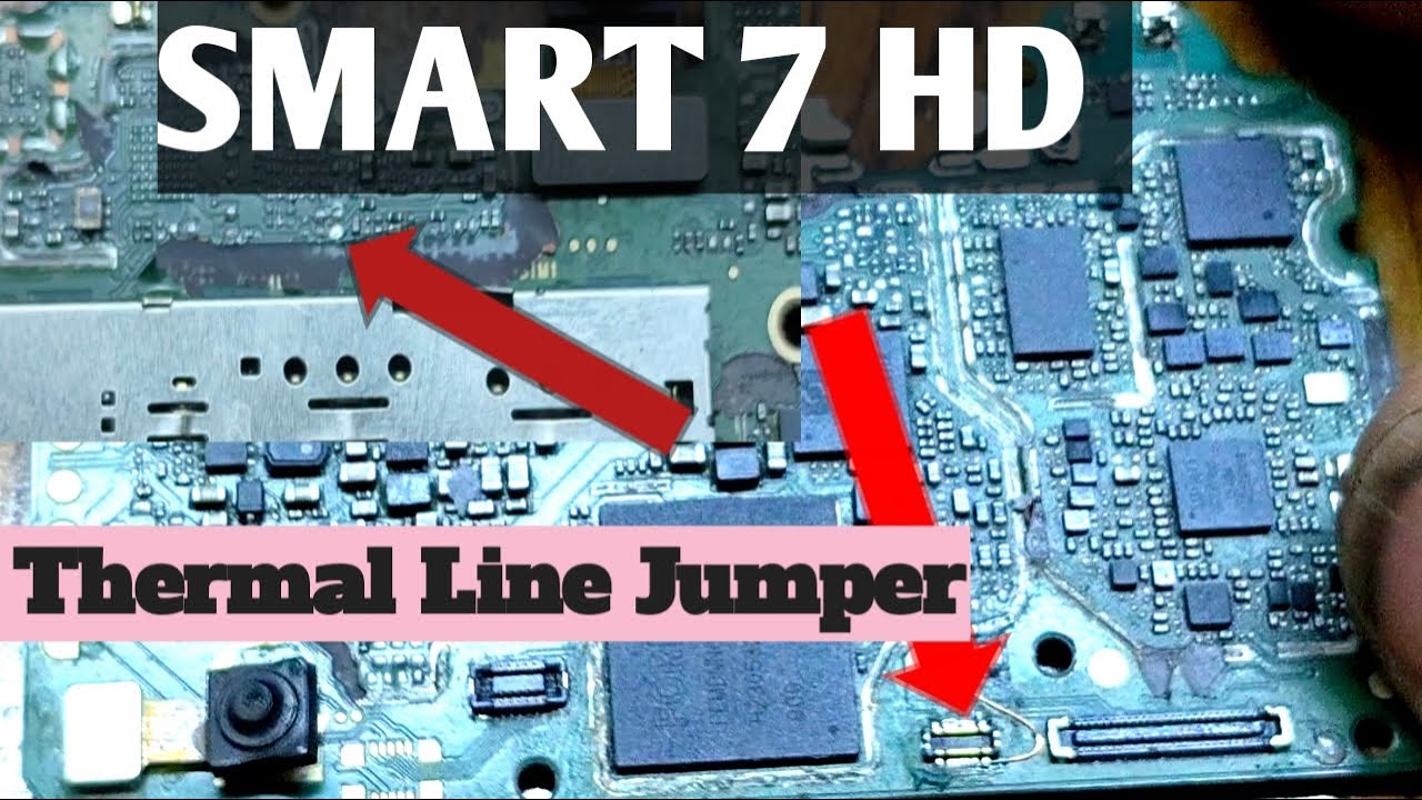 Infinix Smart 7 HD Thermal Line Jumper X6516 Tharmal Line  infinix smart 7 charging jumper way