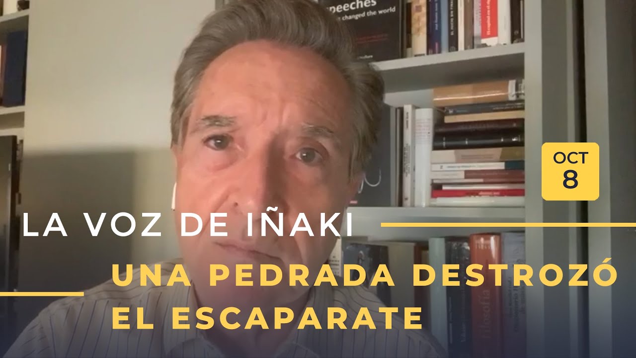 La voz de Iñaki | 08/10/2020 | Una pedrada destrozó el escaparate