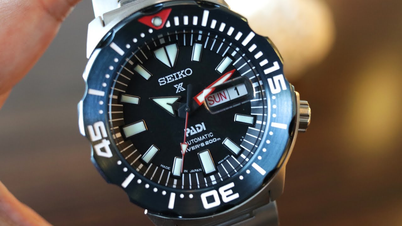 Seiko PADI Monster SRPE27 Unboxing y reseña!