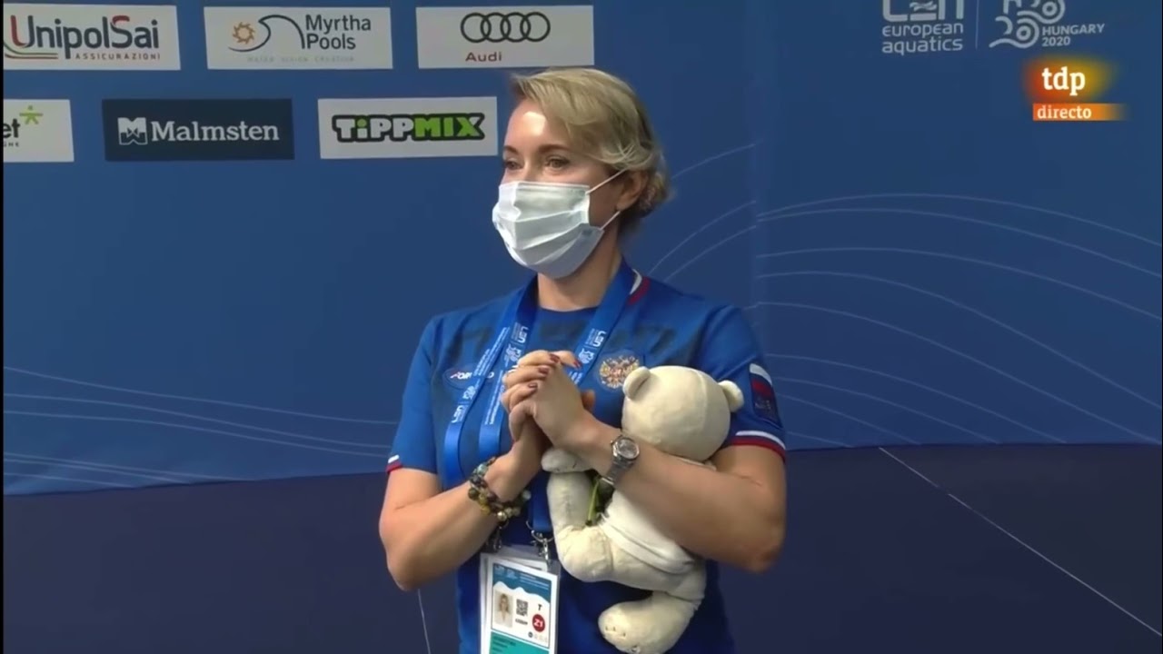 LEN European Championship2021 Budapest Solo Free preliminary VARVARA SUBBOTINA