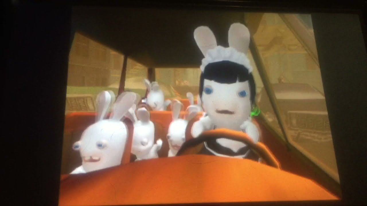 Rayman Raving Rabbids 2: Are We There Yet Cutscene