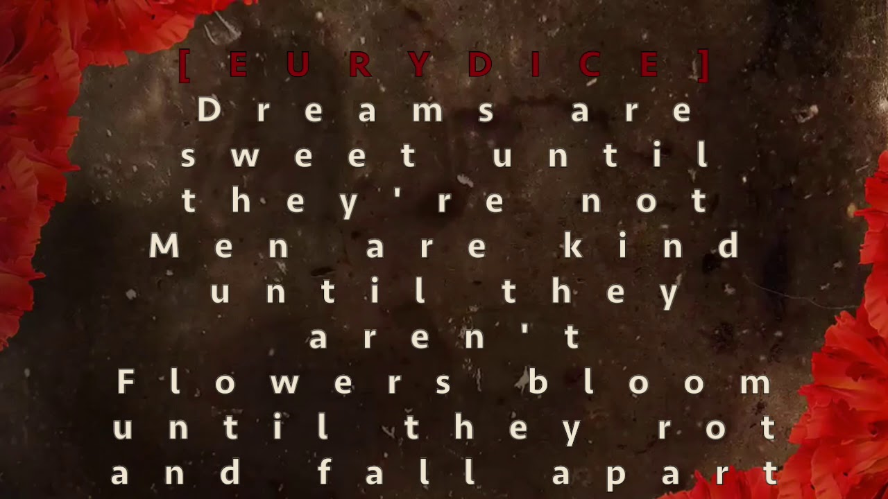 Hadestown Original Broadway Cast - Flowers - Lyrics