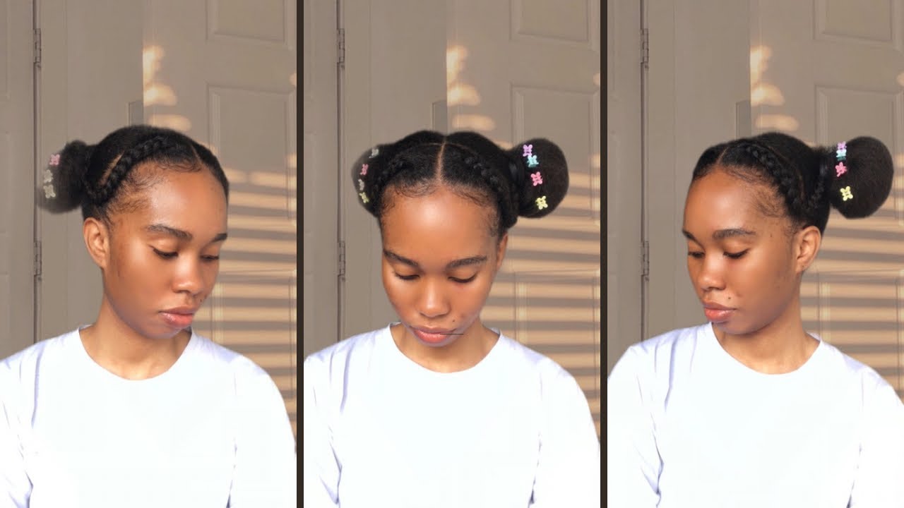 New natural hair style unlocked 🔥