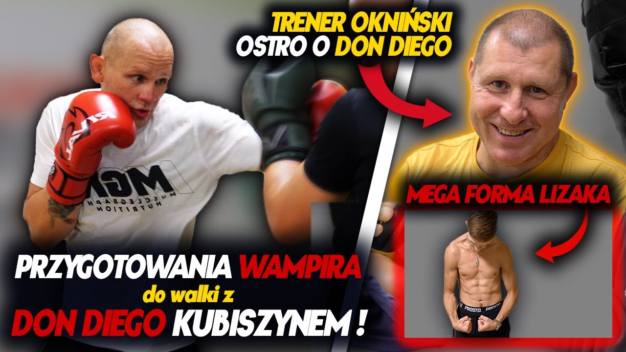 PRZYGOTOWANIA WAMPIRA DO WALKI Z DON DIEGO KUBISZYNEM NA FAME THE FREAK | LIZAK SZYKUJE FORMĘ 💪