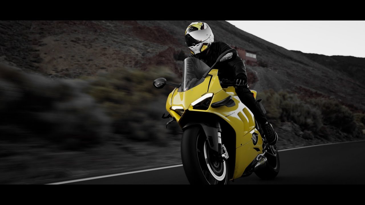 DUCATI PANIGALE V4 | Yellow Storm