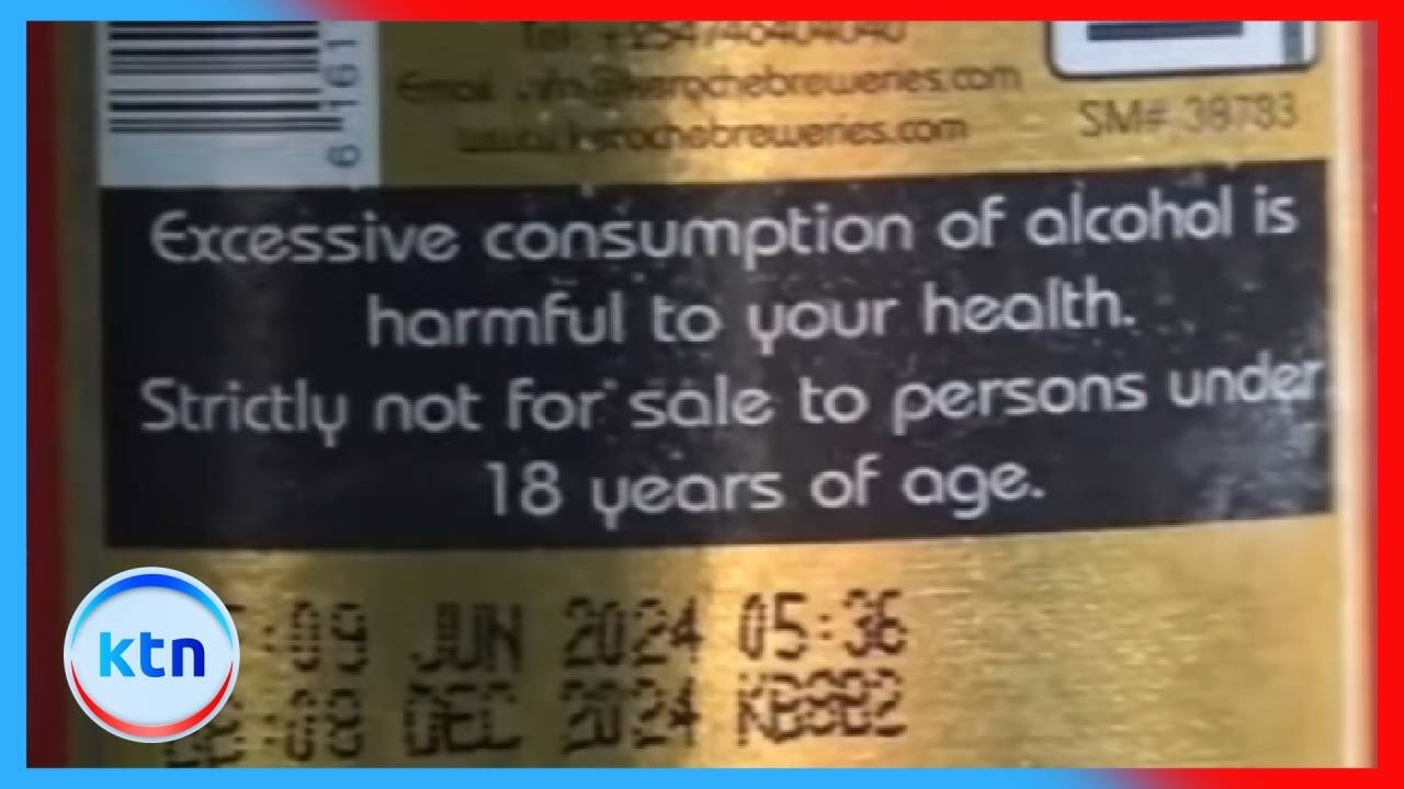 Police shut down illegal bar with expired alcohol near a school in Limuru