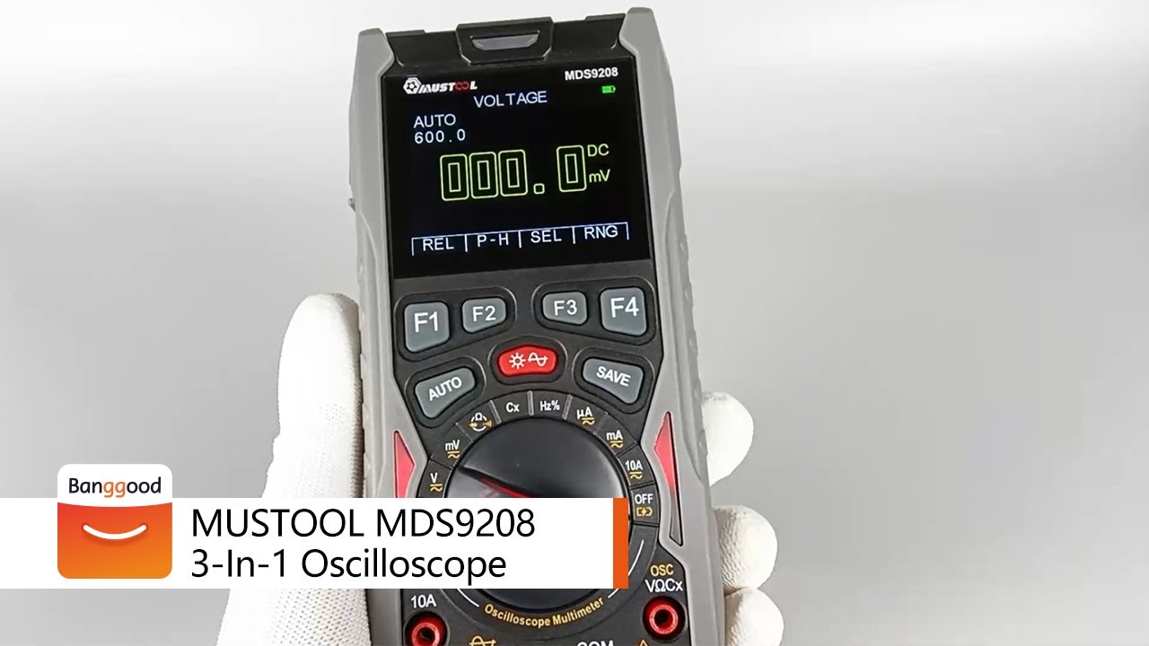 MUSTOOL MDS9208 3-In-1 Oscilloscope - Shop on Banggood